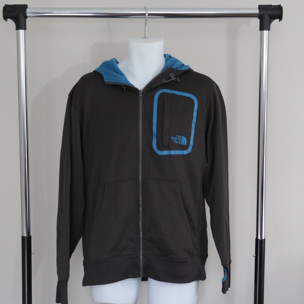 The North Face Men's Hooded Zip Up Sweatshirt / Light Jacket